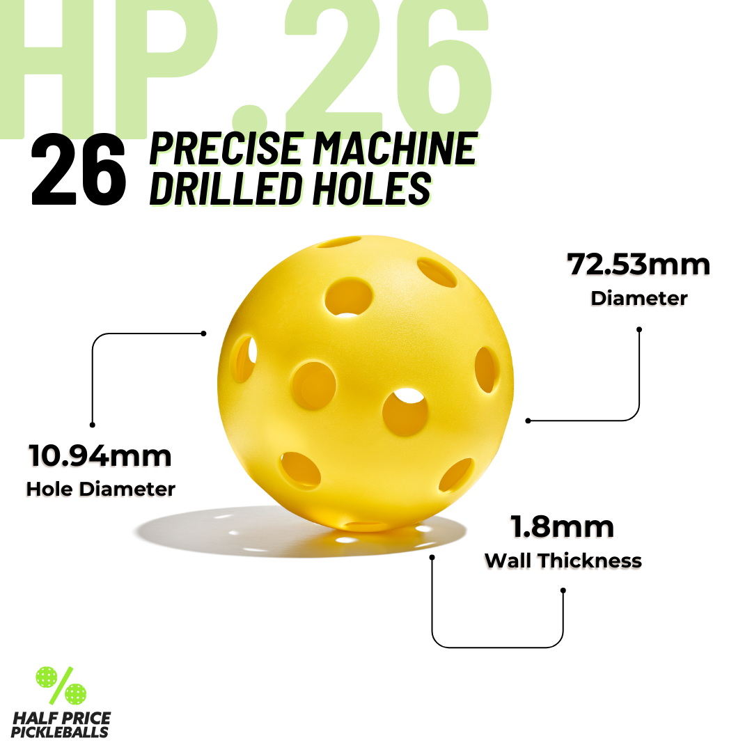 HP.26 Pickleball Balls (36 Pack)