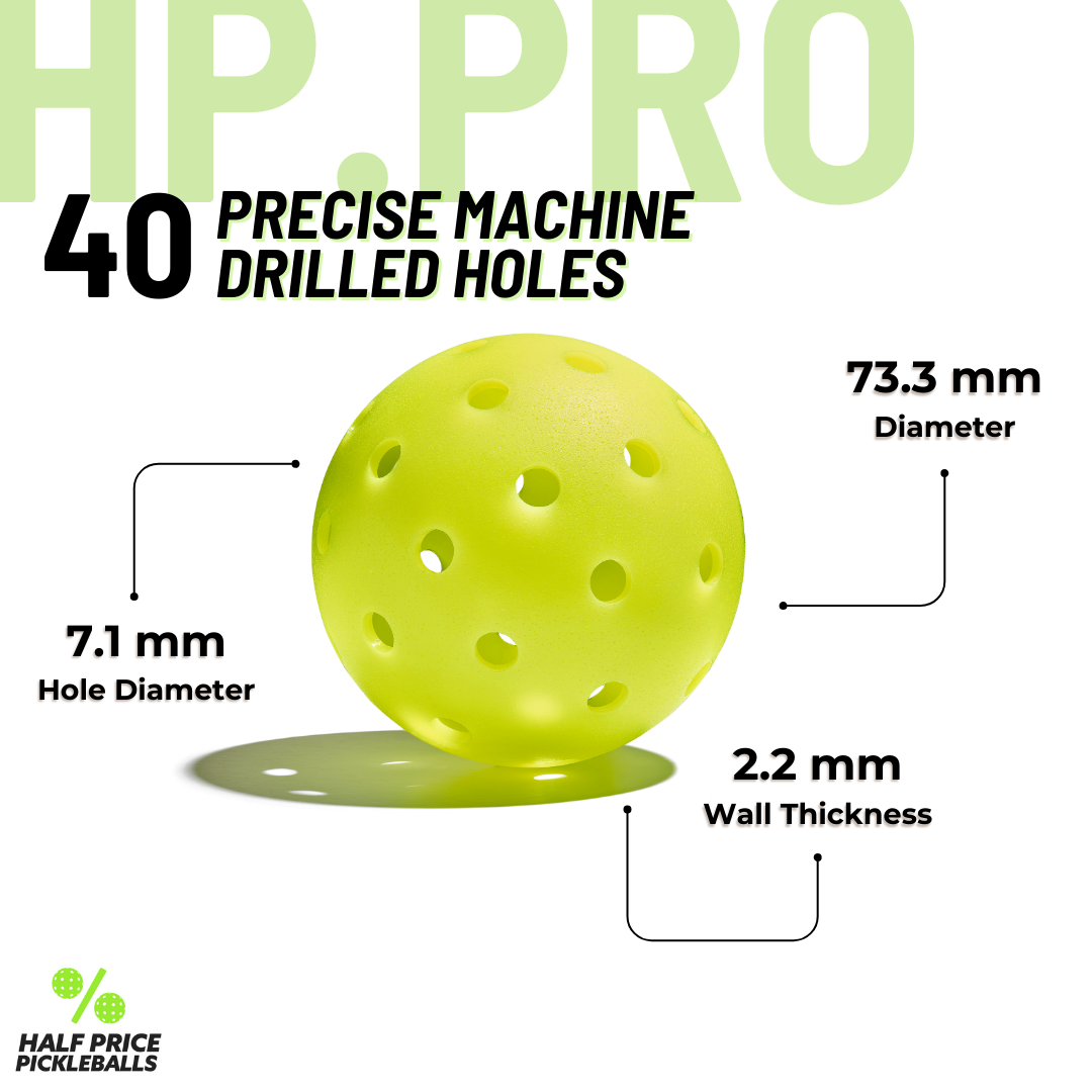 HP.PRO Pickleball Balls (200 Pack)